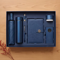 Ensemble cadeau de bureau multifonctionnel : carnet, gourde, chargeur, enceinte Bluetooth