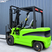 Chariot élévateur électrique à batterie lithium en promotion, 3 tonnes, 60V, pneus pleins, certifié CE, pour la logistique d'entrepôt
