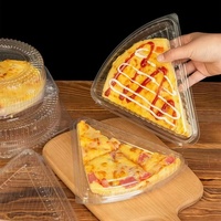 Dreieckige Pizzastück-Box mit Individuellem Logodruck Mini-Pizzabox für Einzelne Pizzastücke zur Präsentation Kleiner Pizzastücke
