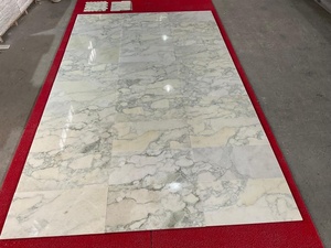 หินอ่อน Calacatta อิตาลีขัดเงาสีขาวผลิตภัณฑ์หินคุณภาพระดับพรีเมียม - Product Image 2