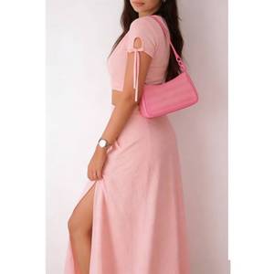 Conjunto <span class=keywords><strong>de</strong></span> Verano para Mujer |   Conjunto <span class=keywords><strong>de</strong></span> Falda Irregular con Dobladillo Alto-Bajo y Top Corto Cruzado - Product Image 2