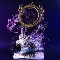 Figur PVC Besar 48cm, Model Koleksi Mainan Grosir One Piece Roronoa Zoro Asura Raja Neraka Action Figure