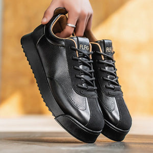 Zapatillas casuales de moda para hombre, con cordones, lisas, versátiles, estilo Jordan, transfronterizas, tallas grandes, planas, para conducir, nueva colección primavera 2026 - Product Image 4
