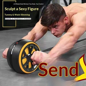 Rueda Abdominal Modelo A801 para Uso Doméstico, Entrenador <span class=keywords><strong>de</strong></span> Músculos <span class=keywords><strong>Abdominales</strong></span> con Rebote Automático Silencioso, Equipo <span class=keywords><strong>de</strong></span> Fitness para Hombres, Reduce la Grasa Abdominal - Product Image 2