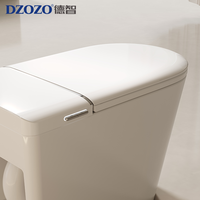 S021 WC intelligent moderne monobloc de luxe avec cuvette automatique blanche
