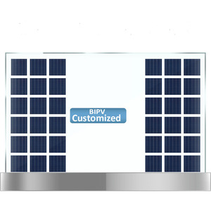 BIPV Bifacial Monocrystalline <b>Silicon</b> Double-Glass Transparent Solar for Roof and <b>Window</b> Applications - Product Image 6