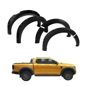 <span class=keywords><strong>Accessori</strong></span> 4x4 Pickup visiera per porta deflettore visiera parasole per finestra in plastica acrilica nera per <span class=keywords><strong>Ranger</strong></span> 2022 2023 xl xls xllt Wildtrack - Product Image 6