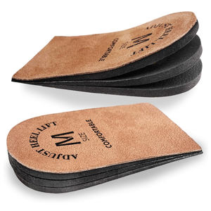 Elevadores de talón <span class=keywords><strong>para</strong></span> hombres y mujeres Almohadilla de talón e insertos <span class=keywords><strong>para</strong></span> levantamiento de talón ortopédico ajustable <span class=keywords><strong>para</strong></span> discrepancias en la longitud de la pierna - Product Image 1