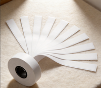 Ruban adhésif thermofusible HUIJIN Modèle 30 65gsm/80gsm blanc et brun pour machine d'emballage et de cerclage de billets de banque