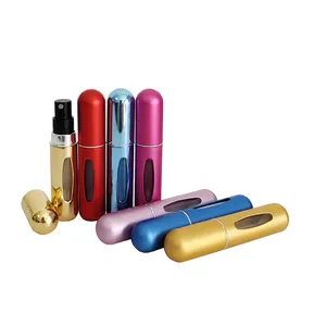 Wholesale Refillable Atomizer 5ml Portable Perfume Spray Bottle With Pump Cap