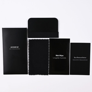 OEM ODM Toallitas húmedas Parche <span class=keywords><strong>Limpiador</strong></span> <span class=keywords><strong>de</strong></span> pantalla 4 en 1 Kit <span class=keywords><strong>de</strong></span> instalación con herramientas auxiliares Juego <span class=keywords><strong>de</strong></span> accesorios al por mayor - Product Image 1