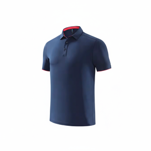 Polos deportivos personalizados 92% poliéster 8% Spandex Polos de golf para hombre Dry Fit - Product Image 1