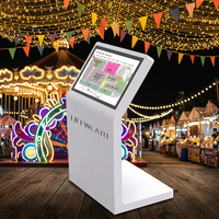 Kiosco Interactivo de 43 Pulgadas con Pantalla Táctil, Directorio Digital 4K, de Pie, para Centros Comerciales y Comercios Minoristas