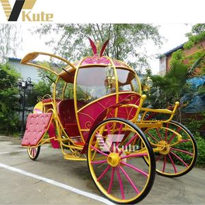 Lighted Cinderella <b>Pumpkin</b> Carriage for Christmas - Product Image 2