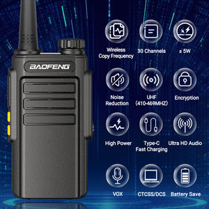 2PCS Baofeng GMSK Digital W31D Walkie Talkie, Llamadas Encriptadas, Reducción <span class=keywords><strong>de</strong></span> Ruido, Radio HD, Cargador Tipo-<span class=keywords><strong>C</strong></span>, Radio Bidireccional UHF BF-888s - Product Image 2