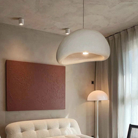 Lampe de bar design lustre restaurant personnalité créative magasin de vêtements art commercial lampe wabi-sabi