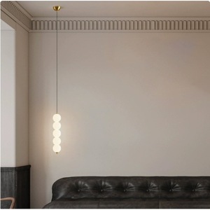 Lampe suspendue créative en forme d'églantier confit, corps en fer blanc, blanc chaud et neutre, trois couleurs, pour chambre à coucher, salon, éclairage domestique - Product Image 3