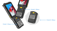 Terminal portable industriel MEFERI ME74 avec puce Qualcomm, Android 13, clavier numérique 31 et 39 touches, NFC, robuste, pour la logistique et la chaîne du froid