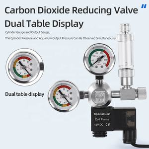 ZRDR-control de presión bipolar para acuarios, válvula reductora de CO2 para acuario, accesorios de aleación de aluminio - Product Image 3