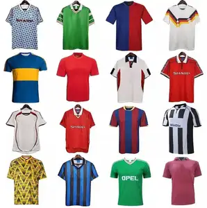 Retro Fußball Trikot alle Club Männer Fußball training Trikot Fußball Uniform benutzer definierte Name Nummer