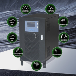 20KVA Baja frecuencia N + X Redundancia paralela Tiempo de conversión cero Uso industrial trifásico Ups en línea - Product Image 1