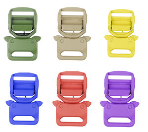 Hebilla de ajuste de 1 pulgada para correas de equipaje Hebilla de correa de encuadernación de correas de maleta con bloqueo de escalera Hebilla de liberación rápida de 1,5 pulgadas - Product Image 3