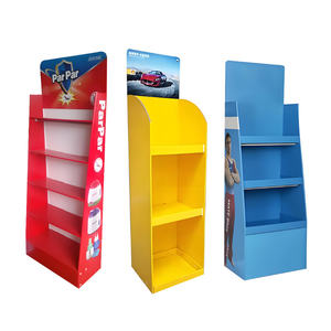 Store Display <b>Stand</b> Pallet Stackable Foldable Cardboard Rack with Customized Color for Effective Promotion - Product Image 6