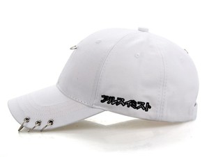时尚男女通用夏季春季金属戒指别针运动帽棒球帽帽 - Product Image 2