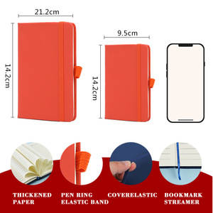 Wholesale Custom A5 <strong>Notebook</strong> 100-<strong>Page</strong> Hardcover Student Diary with PU <strong>Cover</strong> for Office or School Use - Product Image 5