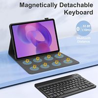 Casing Keyboard Nirkabel Magnetik Tipis yang Dapat Dilepas untuk Lenovo Idea Tab 11 Inch 2025 Lenovo K11 Gen 2 TB-336ZU TB-336FU