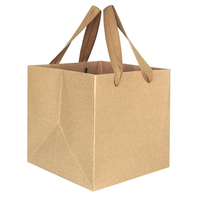 Sac cadeau en papier de luxe personnalisé CHING TA, sac d'emballage en kraft biodégradable et écologique avec poignée en corde de coton