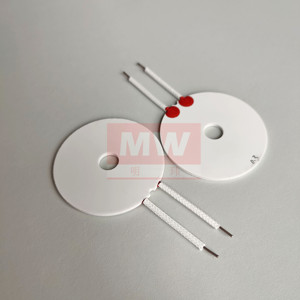 Elemento riscaldante piastra disco riscaldante pannello in ceramica allumina a bassa tensione - Product Image 4