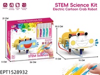 Kit Scientifique STEM EPT Peinture Créative : 12 Modèles de Véhicules Robots Électriques DIY avec Lumières et Pompe à Air pour Enfants de 4 à 9 Ans