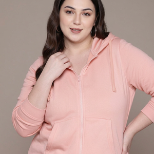Women's Acid Wash Jacquard <b>Sequined</b> Embroidery Zip Hoodie Soft Cotton Lightweight Front Zipper Long Sleeve Casual Streetwear - Product Image 1