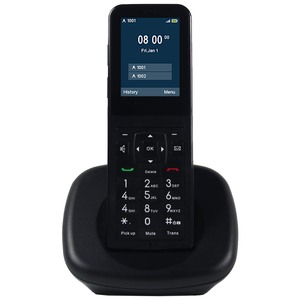 Téléphone sans fil professionnel compact 2 lignes SIP Bande simple ou double WiFi Téléphone <span class=keywords><strong>VoIP</strong></span> <span class=keywords><strong>portable</strong></span> sans fil avec base de charge - Product Image 2