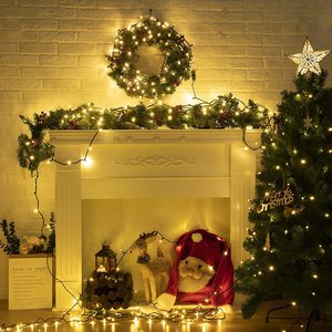 Mini guirlandes lumineuses à Led pour <span class=keywords><strong>couronne</strong></span> d'arbre <span class=keywords><strong>de</strong></span> noël, vente directe d'usine - Product Image 4