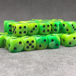 Juego de Dados de Resina Acrílica de Seis Caras de Colores al por Mayor para <span class=keywords><strong>Juegos</strong></span> de Go Free DND <span class=keywords><strong>RPG</strong></span> D6 - Product Image 3