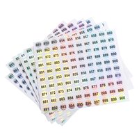 Autocollants correcteurs de numéro d'autocollant coupe baiser d'étiquette transparente en vinyle personnalisée pour plaque d'immatriculation