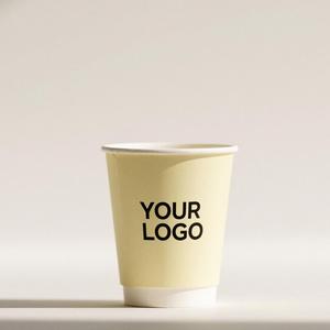 Gobelets en papier à double paroi pour boissons chaudes, eau minérale, logo personnalisable, tailles 8/12/16/20/22 oz - Product Image 3
