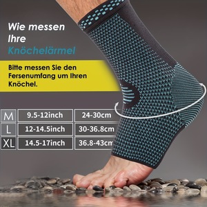 อุปกรณ์พยุงข้อเท้าแบบรัดกระชับ ระบายอากาศได้ดี ช่วยพยุงข้อต่อ สำหรับบาสเกตบอล วิ่ง และกีฬาอื่นๆ สำหรับผู้ใหญ่ ทั้งชายและหญิง รุ่น JBYA-071 - Product Image 3