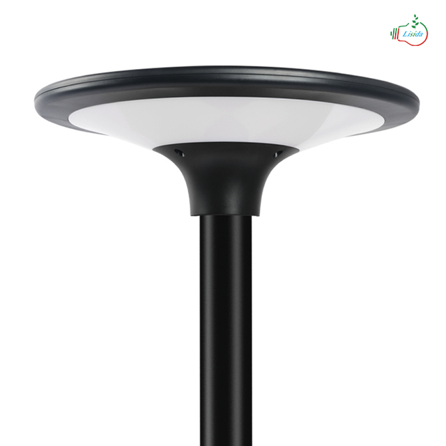 Patented 360° Glow Soft Lighting 2300lm Outdoor IP65 Waterproof Solar Area Light for Garden, Park, Driveway