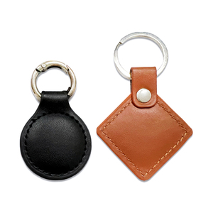 Regalo promocional PU cuero NFC llavero personalizado llavero con logotipo - Product Image 1