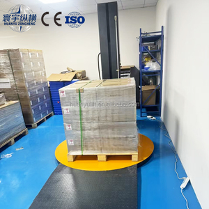 آلة تغليف البالتات الثقيلة الأوتوماتيكية بالكامل مع طاولة دوارة لتغليف الأفلام القابلة للتمدد مع شهادة CE - Product Image 4