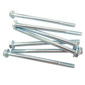 Vis galvanisées M6*95 longues en acier au carbone, fixations pour moteurs, vis pour moteurs à essence et diesel, pièces avec protection contre la rouille - Product Image 1