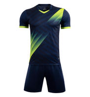 Nouvelle saison uniforme de football de haute qualité Sublimation respirant maillot de football classique en maille de grande taille