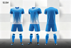 Seragam Klub Sepak Bola Sekolah 2026 Jersey Sepak Bola Logo Kustom Lengan Pendek Set Pakaian Olahraga Latihan Sepak Bola Pria Anak-anak Keluarga - Product Image 6