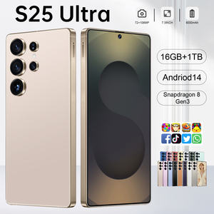 Vente en gros d'usine Smartphone S25 Ultra <span class=keywords><strong>Plus</strong></span> 5G Double SIM Android 14 16 Go + 1 To Reconnaissance faciale Écran HD 120 Hz Charge rapide 65 W 7000 mAh - Product Image 5