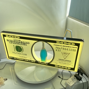 Hộp đêm mới nhất dẫn chúng tôi đô la rượu sâm banh chai trình bày Mỹ hóa đơn 100 tiền tệ <span class=keywords><strong>Benjamin</strong></span> tiền glorifier hiển thị - Product Image 5