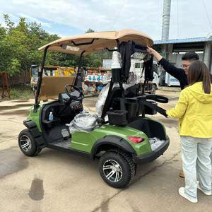 รถกอล์ฟ2ที่นั่ง<span class=keywords><strong>4000</strong></span>/5000/7500W 48V รถลาดตระเวนสวยงาม25MPH ได้รับการรับรองจากโรงงานดีไซน์ใหม่ - Product Image 6