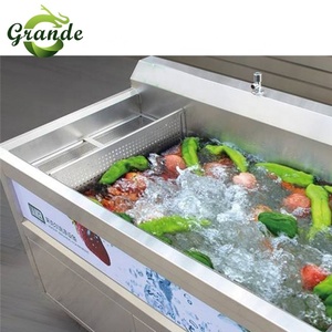 자동 세탁기 과일 및 채소 상추 양파 토마토 잎채소 세척기 오존 기능 포함 - Product Image 5